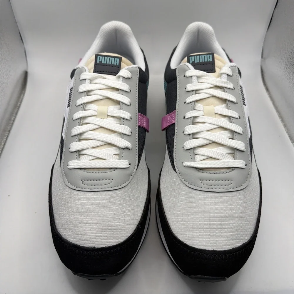 Puma Future Rider Play On 'Porcelain-Ebony-Puma black' 371149-76 Size 13 New